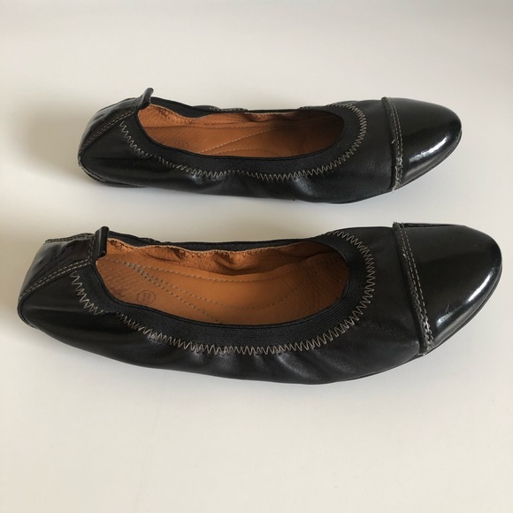 Geox Ballerina Flats Black Size 8 - Picture 3 of 8